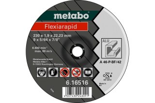 METABO TARCZA METAL 125x1,0x22,23mm Alu