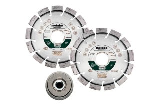METABO ZESTAW: 2 X TARCZA DIAMENTOWA 115