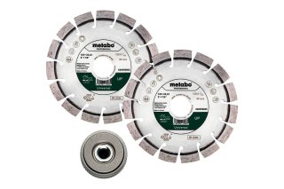 METABO ZESTAW: 2 X TARCZA DIAMENTOWA 125