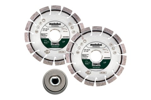 METABO ZESTAW: 2 X TARCZA DIAMENTOWA 125 METABO ZESTAW: 2 X TARCZA DIAMENTOWA 125