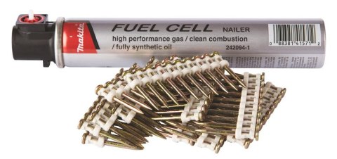 MAKITA GWOŹDZIE DO BETONU 2,6x35mm 1000szt.+GAZ MAKITA GWOŹDZIE DO BETONU 2,6x35mm 1000szt.+GAZ