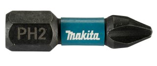 MAKITA KOŃCÓWKA WKRĘTAKOWA PH2-25mm /25szt. IMPACT BLACK (x12)