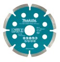 MAKITA TARCZA DIAMENTOWA 115x22,23mm SEGMENT (NA SUCHO) BETON, GRANIT, MARMUR