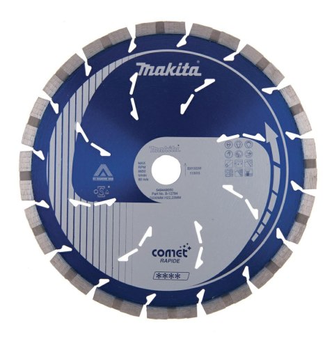 MAKITA TARCZA DIAMENTOWA 230x22,23mm SEGMENT (NA SUCHO) BETON, CEGŁA MAKITA TARCZA DIAMENTOWA 230x22,23mm SEGMENT (NA SUCHO) BETON, CEGŁA