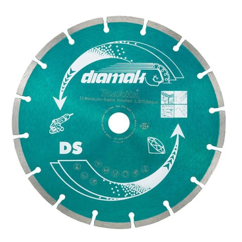 MAKITA TARCZA DIAMENTOWA 230x22,23mm SEGMENT (SUCHA) /10szt. BETON, CEGŁA, MARMUR MAKITA TARCZA DIAMENTOWA 230x22,23mm SEGMENT (SUCHA) /10szt. BETON, CEGŁA, MARMUR