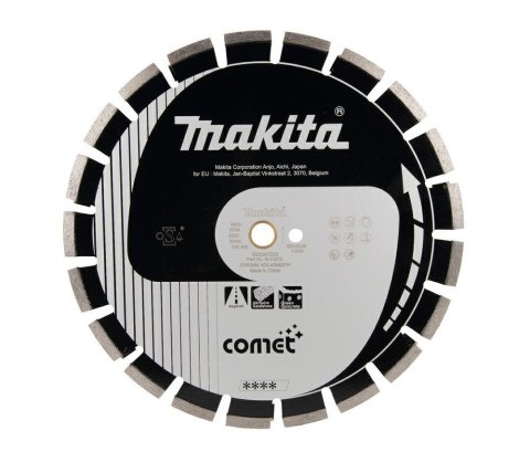 MAKITA TARCZA DIAMENTOWA 350x25,4mm SEGMENT (SUCHO/MOKRO) ASFALT