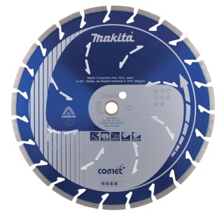 MAKITA TARCZA DIAMENTOWA 350x25,4mm SEGMENT (SUCHO/MOKRO) BETON, CEGŁA
