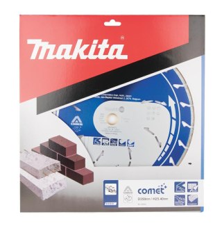MAKITA TARCZA DIAMENTOWA 350x25,4mm SEGMENT (SUCHO/MOKRO) BETON, CEGŁA