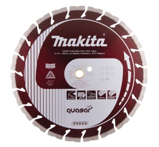 MAKITA TARCZA DIAMENTOWA 350x25,4mm SEGMENT (SUCHO/MOKRO) BETON, KAMIEŃ