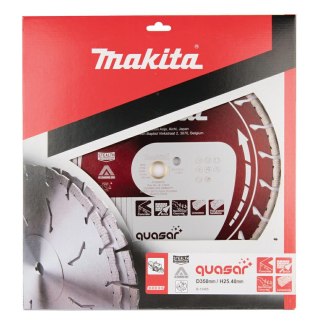 MAKITA TARCZA DIAMENTOWA 350x25,4mm SEGMENT (SUCHO/MOKRO) BETON, KAMIEŃ