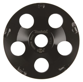 MAKITA TARCZA DIAMENTOWA DO SZLIF.125x22,23mm(NA SUCHO)PCD USUWANIE FARBY, KLEJU, EPOXY
