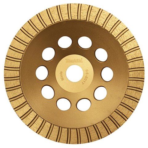 MAKITA TARCZA DIAMENTOWA DO SZLIF.BETONU 180x22,23mm TURBO BETON / WYKAŃCZAJĄCA MAKITA TARCZA DIAMENTOWA DO SZLIF.BETONU 180x22,23mm TURBO BETON / WYKAŃCZAJĄCA