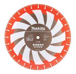MAKITA TARCZA DIAMENTOWA RESCUE 405x25,4mm SEGMENT (SUCHO) STAL, INOX, PVC, BETON, SZKŁO