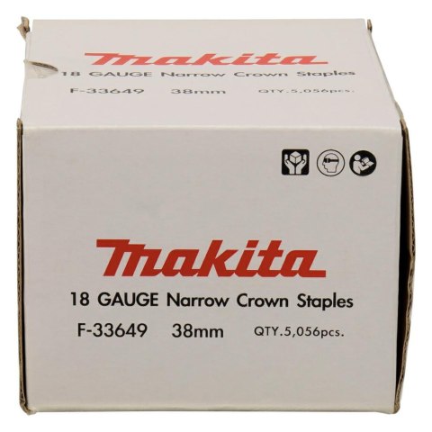 MAKITA ZSZYWKI 18GA 5,7x38mm /5056szt. OCYNKOWANE MAKITA ZSZYWKI 18GA 5,7x38mm /5056szt. OCYNKOWANE