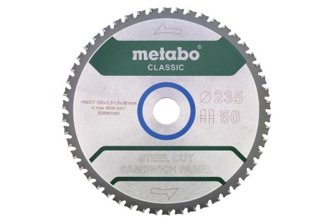 METABO PIŁA TARCZOWA FZ/FA 230x30x50z STEEL CUT/SANDWICH PANEL CLASSIC METABO PIŁA TARCZOWA FZ/FA 230x30x50z STEEL CUT/SANDWICH PANEL CLASSIC
