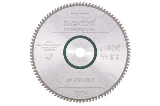 METABO PIŁA TARCZOWA FZ/TZ 305x30x96z MULTI CUT PROFESSIONAL