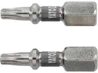 YATO KOŃCÓWKA 1/4"x25mm T15 /2szt. Ni