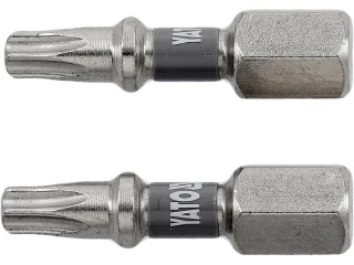 YATO KOŃCÓWKA 1/4"x25mm T20 /2szt. Ni
