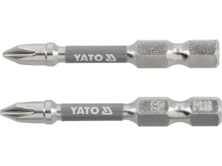 YATO KOŃCÓWKA 1/4"x50mm PH1 /2szt. Ni