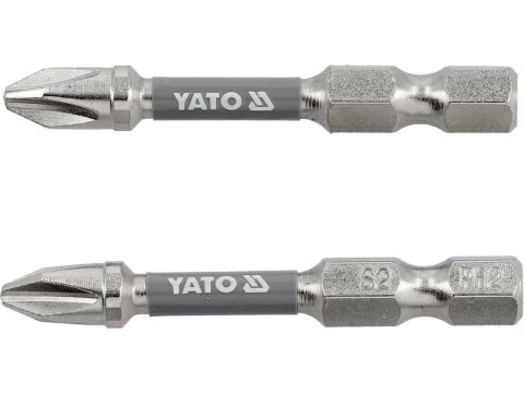 YATO KOŃCÓWKA 1/4"x50mm PH2 /2szt. Ni
