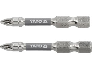 YATO KOŃCÓWKA 1/4"x50mm PZ1 /2szt. Ni