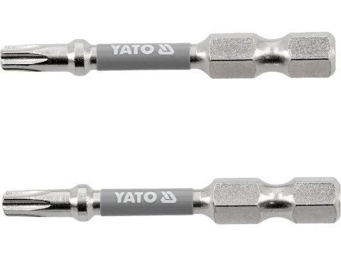 YATO KOŃCÓWKA 1/4"x50mm T20 /2szt. Ni YATO KOŃCÓWKA 1/4"x50mm T20 /2szt. Ni