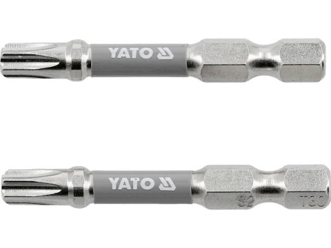 YATO KOŃCÓWKA 1/4"x50mm T30 /2szt. Ni YATO KOŃCÓWKA 1/4"x50mm T30 /2szt. Ni