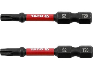 YATO KOŃCÓWKA UDAROWA 1/4"x50mm T20 /2szt.