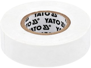 YATO TAŚMA ELEKTOIZOLACYJNA 19mm x 20m BIAŁA