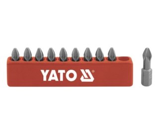YATO KOMPLET BITÓW 10 szt. PH 2 x 25mm 0475