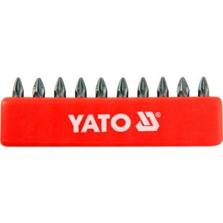 YATO KOMPLET BITÓW 10 szt. PZ 1 x 25mm 0470