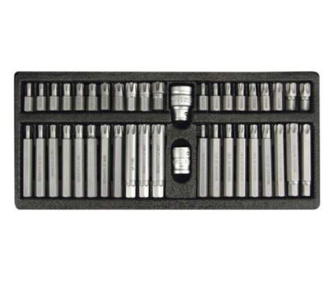 YATO KOŃCÓWKI TORX + RIBE KOMPLET 42 elem. 0420 YATO KOŃCÓWKI TORX + RIBE KOMPLET 42 elem. 0420