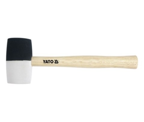YATO MŁOTEK GUMOWY FI=49mm, TRZON DREWNO 4601 YATO MŁOTEK GUMOWY FI=49mm, TRZON DREWNO 4601