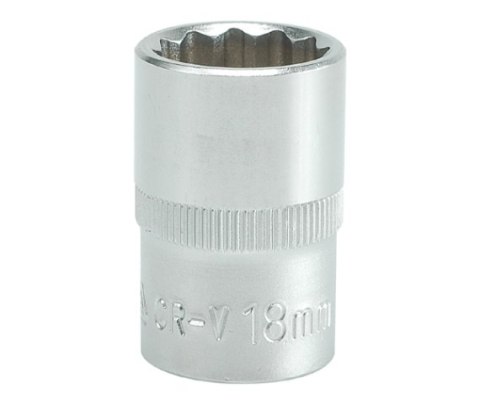 YATO NASADKA 12-KĄTNA 1/2" KRÓTKA 18mm YATO NASADKA 12-KĄTNA 1/2" KRÓTKA 18mm