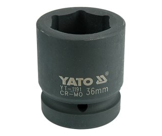 YATO NASADKA UDAROWA 6-KĄTNA 1" KRÓTKA 36mm