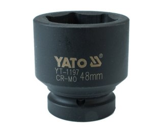 YATO NASADKA UDAROWA 6-KĄTNA 1" KRÓTKA 48mm