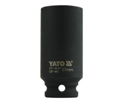 YATO NASADKA UDAROWA 6-KĄTNA 1/2" DŁUGA 27mm YATO NASADKA UDAROWA 6-KĄTNA 1/2" DŁUGA 27mm