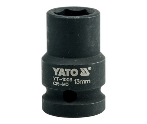 YATO NASADKA UDAROWA 6-KĄTNA 1/2" KRÓTKA 13mm YATO NASADKA UDAROWA 6-KĄTNA 1/2" KRÓTKA 13mm