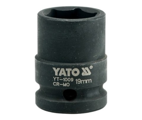 YATO NASADKA UDAROWA 6-KĄTNA 1/2" KRÓTKA 19mm YATO NASADKA UDAROWA 6-KĄTNA 1/2" KRÓTKA 19mm