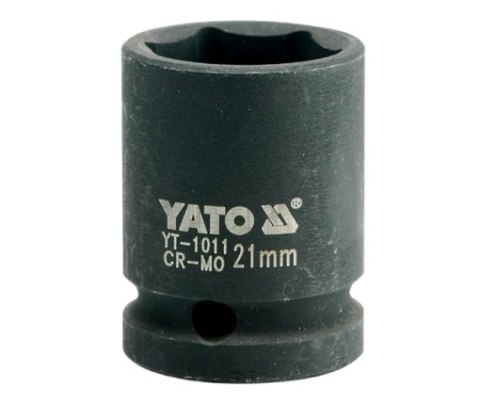 YATO NASADKA UDAROWA 6-KĄTNA 1/2" KRÓTKA 21mm YATO NASADKA UDAROWA 6-KĄTNA 1/2" KRÓTKA 21mm