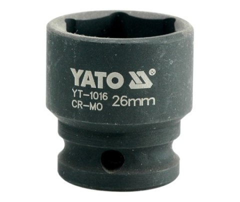 YATO NASADKA UDAROWA 6-KĄTNA 1/2" KRÓTKA 26mm YATO NASADKA UDAROWA 6-KĄTNA 1/2" KRÓTKA 26mm