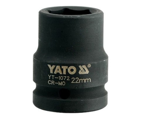 YATO NASADKA UDAROWA 6-KĄTNA 3/4" KRÓTKA 22mm YATO NASADKA UDAROWA 6-KĄTNA 3/4" KRÓTKA 22mm