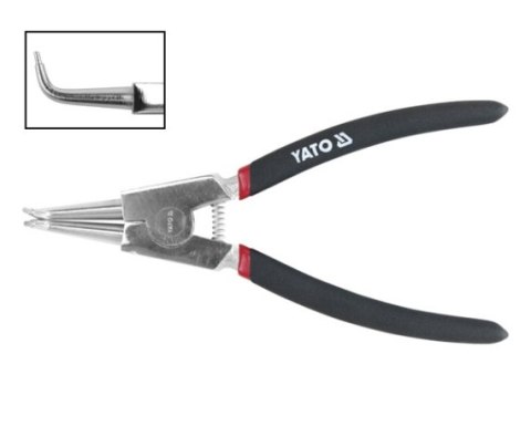 YATO SZCZYPCE DO PIERŚCIENI SEGERA 150mm ZEWNĘTRZNE WYGIĘTE 2141 YATO SZCZYPCE DO PIERŚCIENI SEGERA 150mm ZEWNĘTRZNE WYGIĘTE 2141