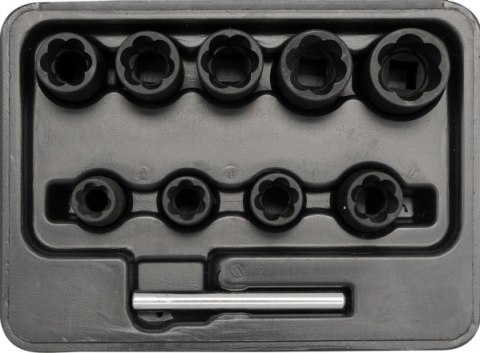 YATO ZESTAW WYKRĘTAKÓW 3/8" 10 elem. 0603
