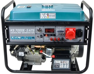 KÖNNER & SÖHNEN GENERATOR PRĄDOTWÓRCZY BENZYNOWY 5,0kW 400V KS 7000E-3 ATS