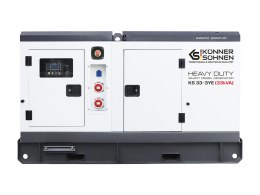 KÖNNER & SÖHNEN GENERATOR PRĄDOTWÓRCZY DIESEL 26,4kW 230/400V KS 33-3YE