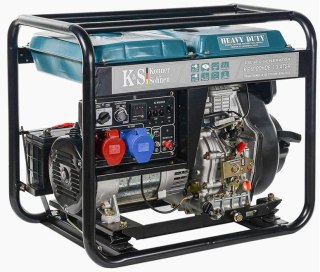 KÖNNER & SÖHNEN GENERATOR PRĄDOTWÓRCZY DIESEL 7,0kW 230/400V KS 9100HDE-1/3 ATSR