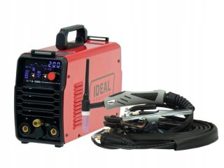 SPAWARKA INWERTEROWA IDEAL PRAKTIK TIG 202 DC PULSE LED 200A 230V MMA