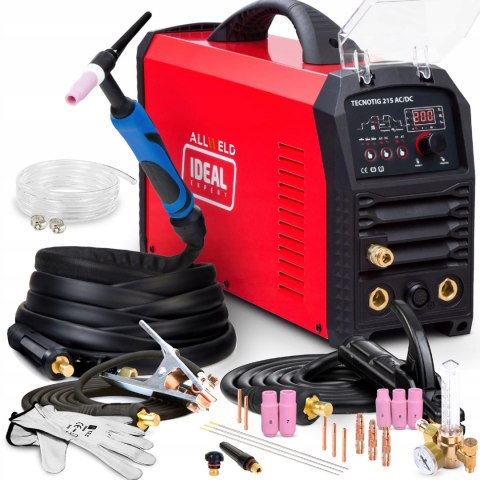 SPAWARKA INWERTOROWA INWERTER IDEAL TECNO TIG 215 AC DC PULS MMA 230V 200A SPAWARKA INWERTOROWA INWERTER IDEAL TECNO TIG 215 AC DC PULS MMA 230V 200A