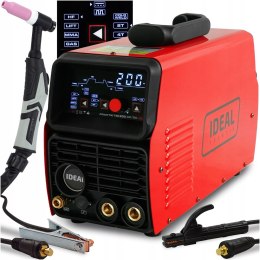 Spawarka Tig Aluminium Ac/dc PULS IDEAL PRAKTIK TIG 200 AC/DC LED